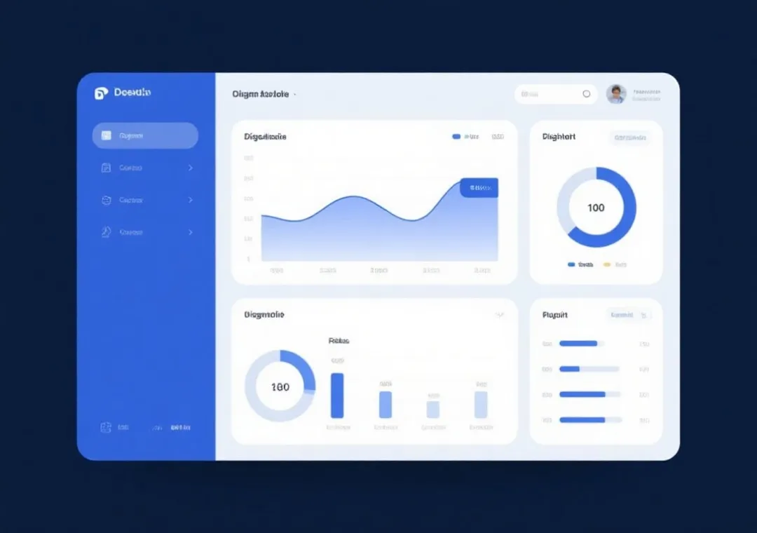 数据面板示意图
